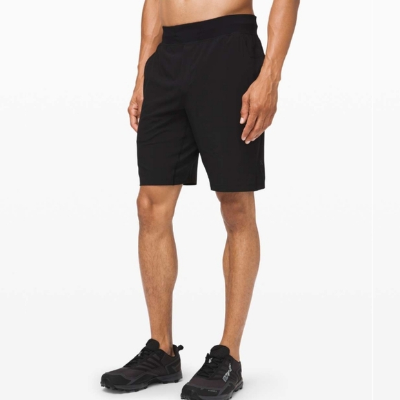 Lululemon T.H.E. Short 9" *Linerless. Black. Men Size M. - Picture 1 of 12
